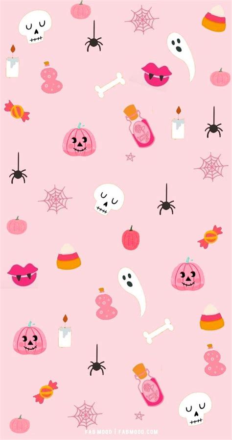 12 Cute Halloween Wallpaper Ideas : Pink Spooky Wallpaper in 2023 | Halloween wallpaper iphone ...