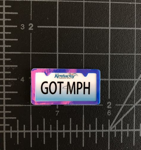 Kentucky “GOT MPH” Scale License Plate Stickers - RC SWAG - Stickers, T ...