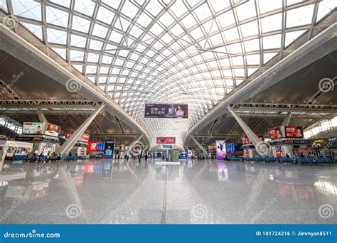 Guangzhou South Railway Station Editorial Photo - Image of high, china: 101724216