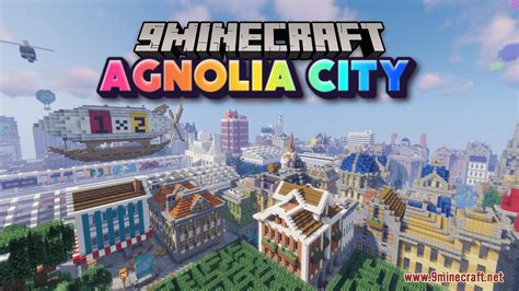 Agnolia City Map (1.21.4, 1.20.1) - A City Full of Wonders - 9Minecraft.Net