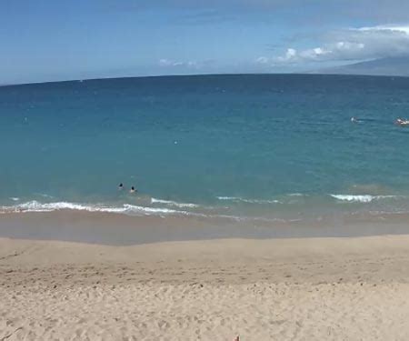 Kaanapali Maui at the Eldorado Webcam - Live Beaches