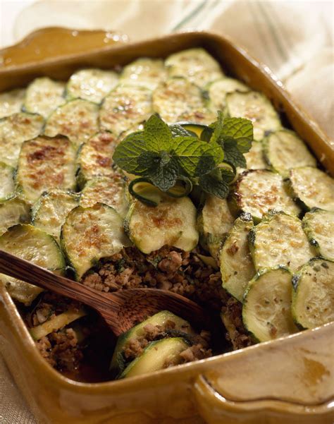 Greek Moussaka With Zucchini Recipe