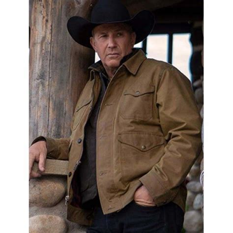 Yellowstone Kevin Costner Cotton Jacket | Free Shipping