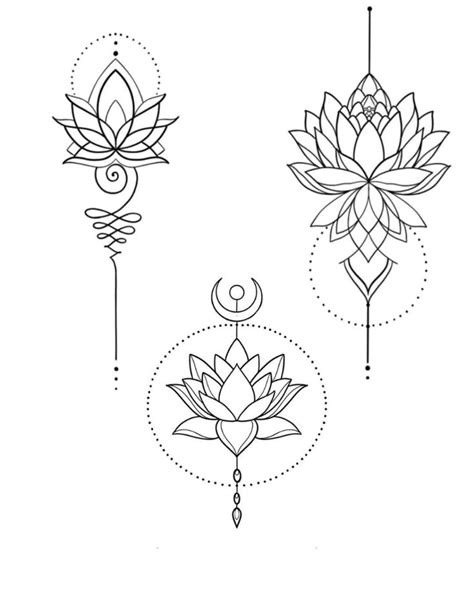 Pin by Daniel John on threicae | Lotus flower tattoo design, Lotus tattoo design, Small mandala ...