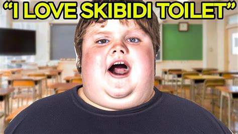 Cringey Gen Z Kid Says He Has "Skibidi Rizz" - YouTube