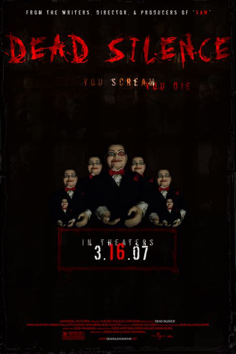 Dead Silence Movie Poster by yt458 on DeviantArt