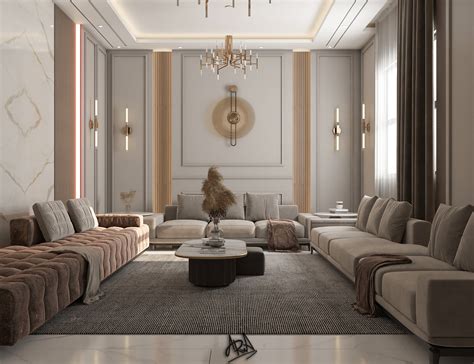 Neo classical Majlis - Interior design on Behance