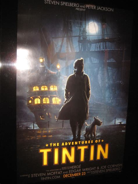 The Adventures of Tintin Teaser Movie Poster 2011 snowy do… | Flickr