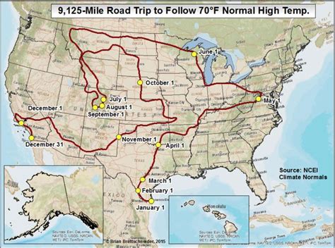 "Chasing 70", and Avoiding Extreme Weather Events | Hebard's Travels ...