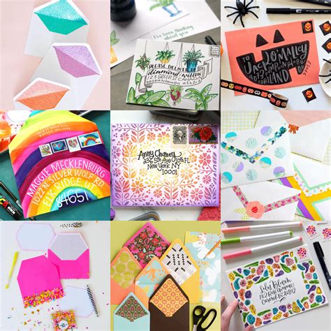 Decorate Envelopes with These Cool Ideas - Mod Podge Rocks