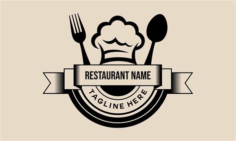 Restaurant logo design template vector 10411845 Vector Art at Vecteezy