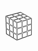 Rubiks Cube Coloring Page  Idih Speed sketch template
