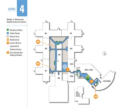 University Of Alberta Hospital Map - State Coastal Towns Map