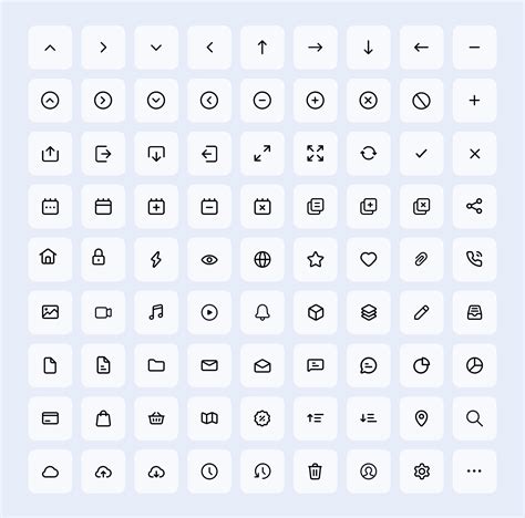 81 Mini Essential Icons for Sketch - uistore.design