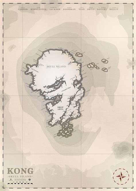 Skull Island: Traveler's Map | Poster By Axelffridriks