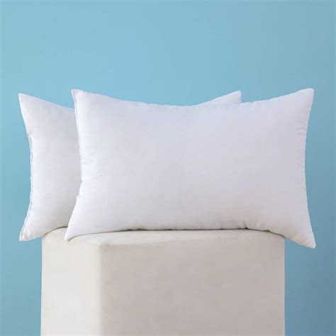 MIULEE Set of 2 Throw Pillow Inserts Hypoallergenic Premium Pillow ...