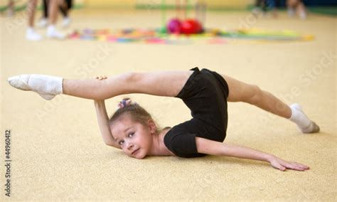 "young gymnast stretching and training" Stock photo and royalty-free images on Fotolia.com - Pic ...