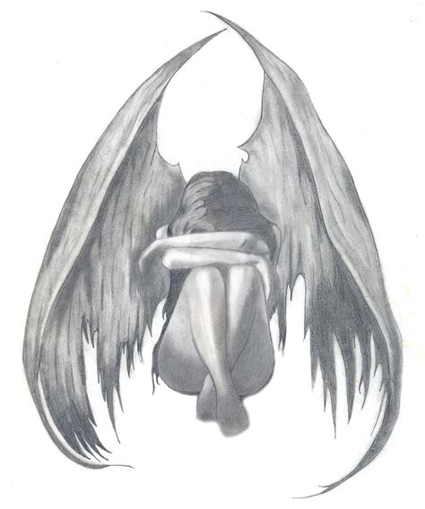 SAD ANGEL | All of my drawings are COPYRIGHTED material and … | Flickr