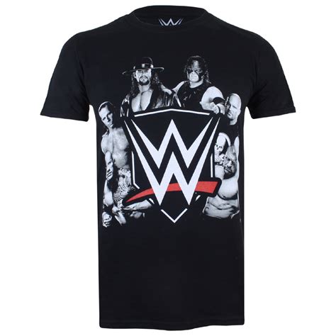 WWE Men's Group T-Shirt - Black Merchandise | Zavvi