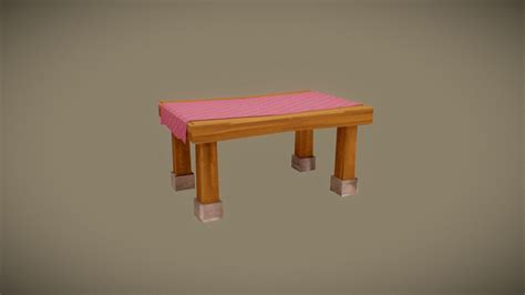 Day02: Stylized "HP" Table - Download Free 3D model by luisfernandoqe5 [c8287d3] - Sketchfab