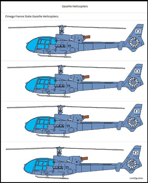 Gazelle Helicopters. by LordOguzHan on DeviantArt