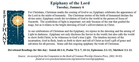 What is the Epiphany of the Lord? | Epiphany of the lord, Epiphany, Morning prayers