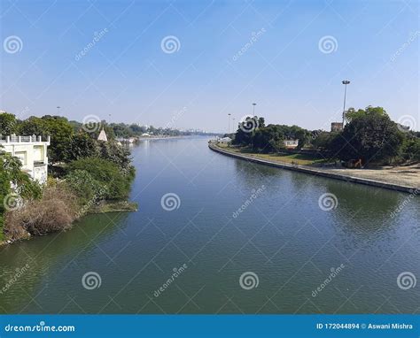 Glimpse of Gomti River at Lucknow Uttarpradesh India Stock Photo ...