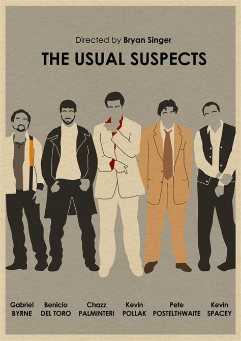 The Usual Suspects 16x12 Movie Poster - Etsy | Movie posters, Movie ...