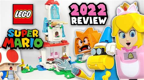 LEGO Super Mario Cat Peach Suit and Frozen Tower (71407) - 2022 Set Review | Brick Finds & Flips