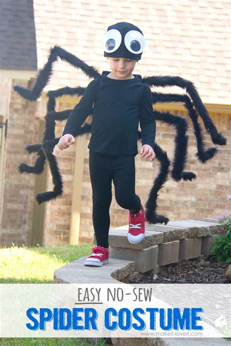 √ How to make a spider halloween costume | gail's blog