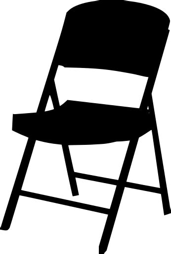 SVG > steel chair folding portable - Free SVG Image & Icon. | SVG Silh