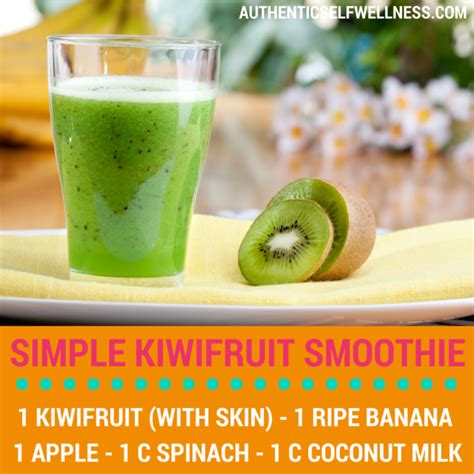 Simple Kiwifruit Smoothie | Kiwifruit smoothie, Vegan smoothies, Smoothies