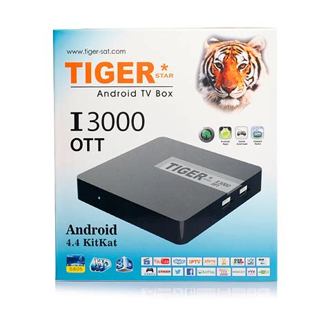 NEW Tiger Star I3000 OTT Full HD Android TV Box 4.4kitkat Andriod TV ...