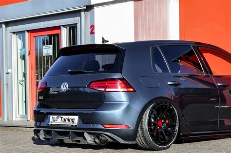 Heckansatz Diffusor Version.2 für VW Golf 7 GTI + Performance Facelift