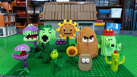 Plants Vs Zombies Lego Videos