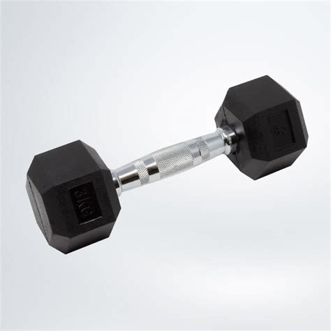 Hex Dumbbell With Chrome Handle | Champion Sports Singapore