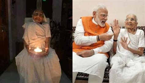 Narendra Modi's Mother, Heeraben Modi Passes Away At 100, The Doting Son Pens A Heartfelt Tribute