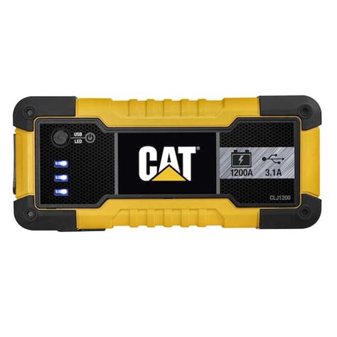 Cat 1200 Peak Amp Digital Jump Start | Digital World