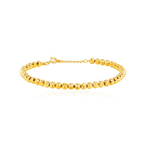 SK 916 Gold Beaded Bracelet | SK Jewellery