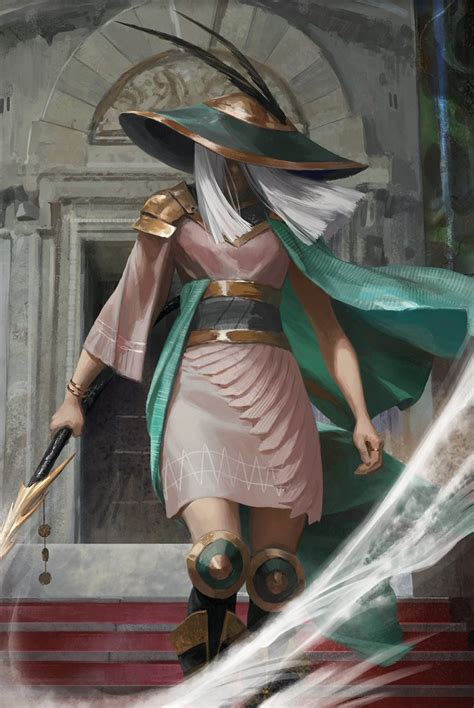 The Wanderer MtG Art from War of the Spark Set by Wesley Burt - Art of ...