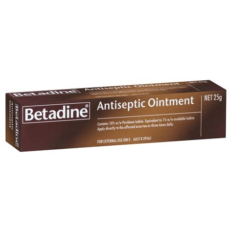 Betadine Antiseptic Ointment - 25g - eMedical