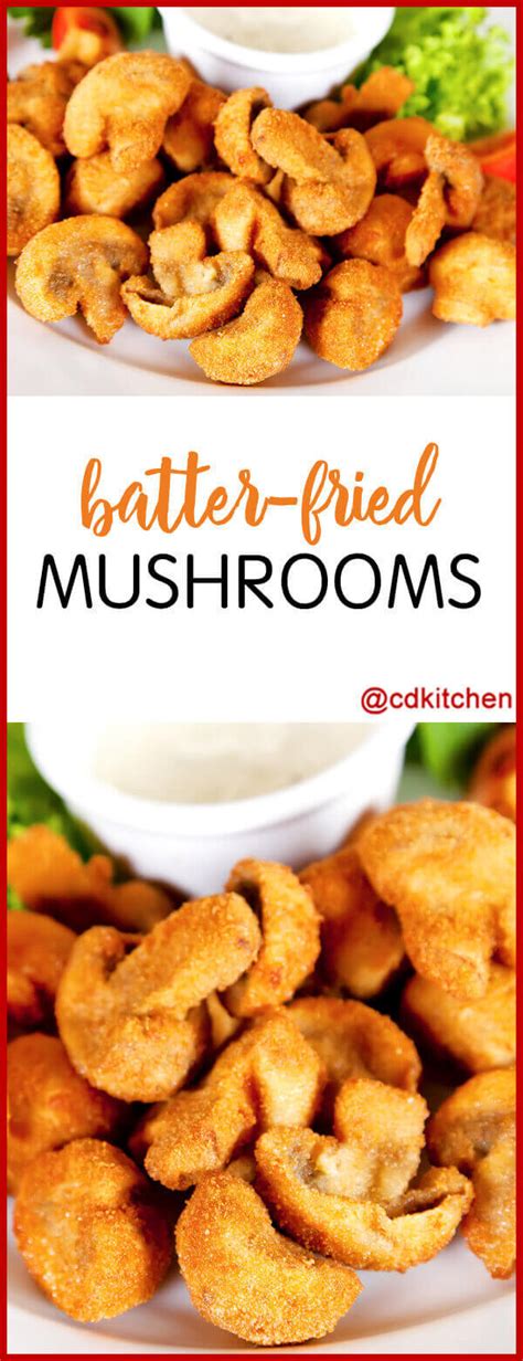 Batter Fried Mushrooms Recipe | CDKitchen.com