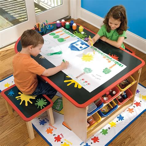 Kids Art Tables With Storage - Foter