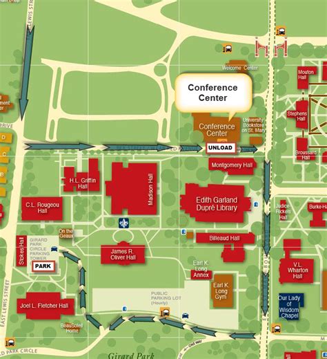 University Of Louisiana At Lafayette Campus Map – Interactive Map