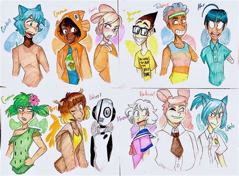 The Amazing World of Gumball Cast by Artfrog75 on DeviantArt