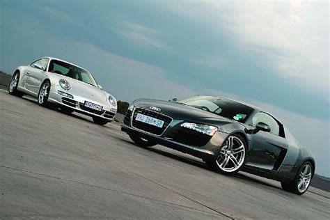 Top Gear: Audi R8 vs Porsche 911 Carrera - REALITYPOD