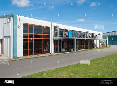 The Army Flying Museum at Middle Wallop airfield, Hampshire, UK - the ...