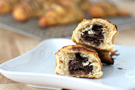 Chocolate Almond Crescents - Tasty Ever After