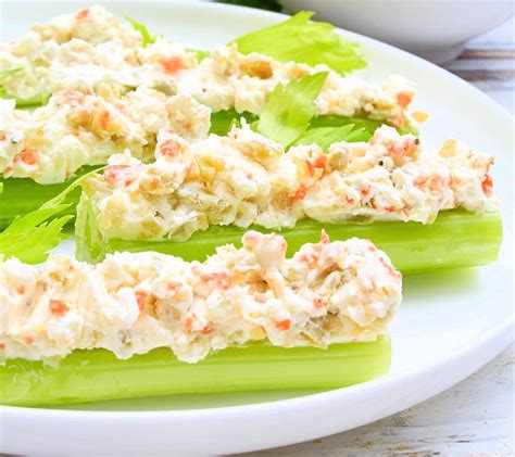 Cream Cheese and Olive Stuffed Celery - This Wife Cooks™