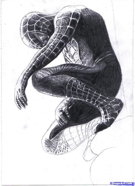 Spiderman Pencil Sketch at PaintingValley.com | Explore collection of Spiderman Pencil Sketch